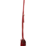 Borsa a tracolla da donna Vera pelle 5516-Rosso I Fratelli