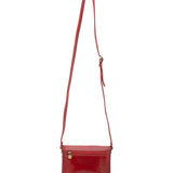 Borsa a tracolla da donna Vera pelle 5516-Rosso I Fratelli