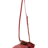 Borsa a tracolla da donna Vera pelle 5516-Rosso I Fratelli