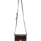 Borsa a tracolla da donna Vera pelle 5516-Tmoro I Fratelli