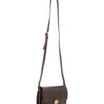 Borsa a tracolla da donna Vera pelle 5516-Tmoro I Fratelli