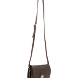 Borsa a tracolla da donna Vera pelle 5516-Tmoro I Fratelli