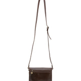 Borsa a tracolla da donna Vera pelle 5516-Tmoro I Fratelli