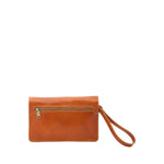 Borsa a mano da uomo in vera pelle 100% pelle 5517-Cognac I Fratelli