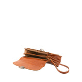 Borsa a mano da uomo in vera pelle 100% pelle 5517-Cognac I Fratelli