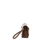 Borsa a mano da uomo in vera pelle 100% pelle 5517-Marrone I Fratelli