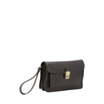 Borsa a mano da uomo in vera pelle 100% pelle 5517-Nero I Fratelli