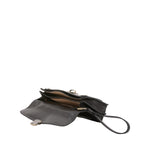 Borsa a mano da uomo in vera pelle 100% pelle 5517-Nero I Fratelli