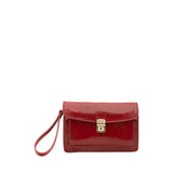 Borsa a mano da uomo in vera pelle 100% pelle 5517-Rosso I Fratelli