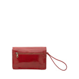Borsa a mano da uomo in vera pelle 100% pelle 5517-Rosso I Fratelli