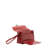 Borsa a mano da uomo in vera pelle 100% pelle 5517-Rosso I Fratelli