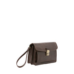 Borsa a mano da uomo in vera pelle 100% pelle 5517-Tmoro I Fratelli