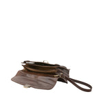 Borsa a mano da uomo in vera pelle 100% pelle 5517-Tmoro I Fratelli