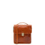 Borsa a tracolla uomo in vera pelle Made in Italy 5518-Cognac I Fratelli