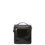 Borsa a tracolla uomo in vera pelle Made in Italy 5518-Nero I Fratelli