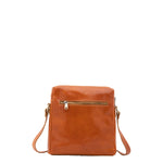 Borsa a tracolla uomo in vera pelle Made in Italy 5519-Cognac I Fratelli