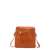 Borsa a tracolla uomo in vera pelle Made in Italy 5519-Cognac I Fratelli