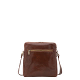 Borsa a tracolla uomo in vera pelle Made in Italy 5519-Marrone I Fratelli