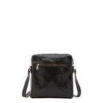 Borsa a tracolla uomo in vera pelle Made in Italy 5519-Nero I Fratelli