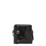 Borsa a tracolla uomo in vera pelle Made in Italy 5519-Nero I Fratelli