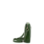 Borsa a tracolla uomo in vera pelle Made in Italy 5519-Verde I Fratelli