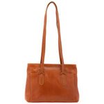 Borsa a spalla da donna Vera pelle 5520-Cognac I Fratelli