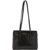 Borsa a spalla da donna Vera pelle 5520-Nero I Fratelli