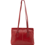 Borsa a spalla da donna Vera pelle 5520-Rosso I Fratelli
