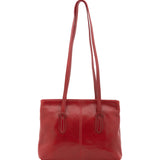 Borsa a spalla da donna Vera pelle 5520-Rosso I Fratelli