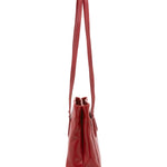 Borsa a spalla da donna Vera pelle 5520-Rosso I Fratelli
