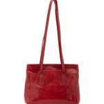 Borsa a spalla da donna Vera pelle 5520-Rosso I Fratelli