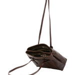 Borsa a spalla da donna Vera pelle 5520-Tmoro I Fratelli