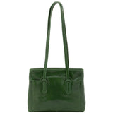 Borsa a spalla da donna Vera pelle 5520-Verde I Fratelli