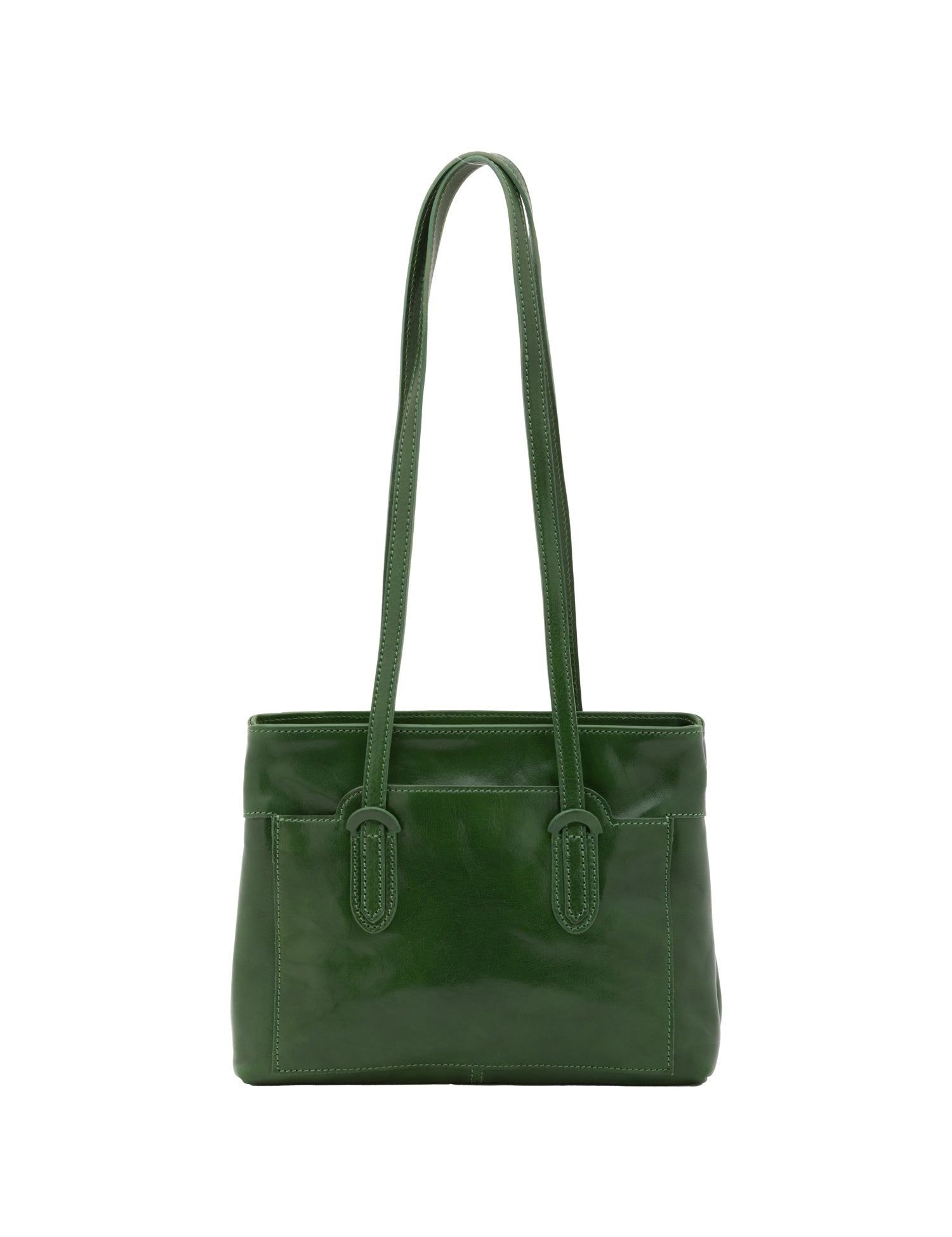 Borsa a spalla da donna Vera pelle 5520-Verde I Fratelli