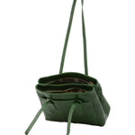Borsa a spalla da donna Vera pelle 5520-Verde I Fratelli