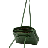 Borsa a spalla da donna Vera pelle 5520-Verde I Fratelli