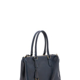 Sac à bandoulière pour femme en cuir véritable, fabriqué en Italie, 35 x 23 x 16 cm
