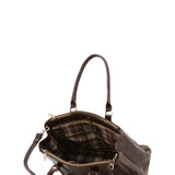Borsa a tracolla da donna In Vera pelle Made in Italy 35x23x16 cm