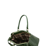 Borsa a tracolla da donna In Vera pelle Made in Italy 35x23x16 cm