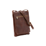 Borsa a tracolla uomo in vera pelle Made in Italy 5526-Marrone I Fratelli