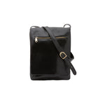 Borsa a tracolla uomo in vera pelle Made in Italy 5526-Nero I Fratelli