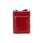 Borsa a tracolla uomo in vera pelle Made in Italy 5526-Rosso I Fratelli