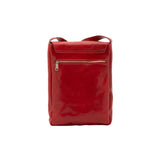 Borsa a tracolla uomo in vera pelle Made in Italy 5526-Rosso I Fratelli