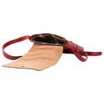 Borsa a tracolla uomo in vera pelle Made in Italy 5526-Rosso I Fratelli
