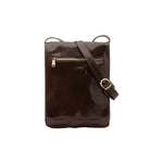 Borsa a tracolla uomo in vera pelle Made in Italy 5526-Tmoro I Fratelli