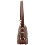 Borsa a secchiello da donna Vera pelle 5527-Marrone I Fratelli