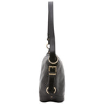 Borsa a secchiello da donna Vera pelle 5527-Nero I Fratelli