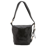 Borsa a secchiello da donna Vera pelle 5527-Nero I Fratelli