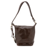 Borsa a secchiello da donna Vera pelle 5527-Tmoro I Fratelli