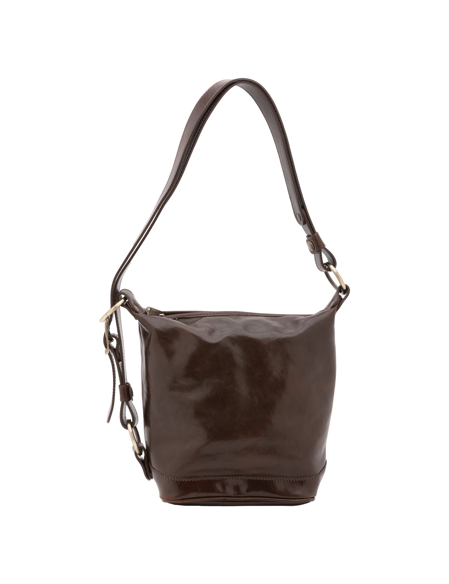 Borsa a secchiello da donna Vera pelle 5527-Tmoro I Fratelli